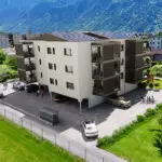 Vue 3D - Immeuble extérieur Nord Ouest