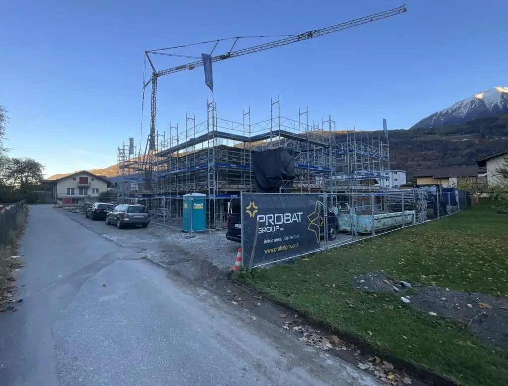 Exécution des murs du 1er étage 29.10.2026