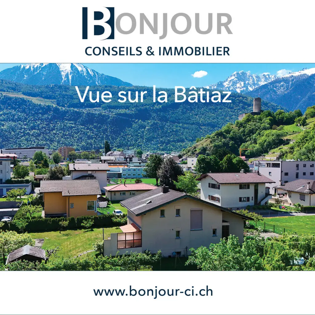 Immeuble La Praille - Vue sur La Bâtiaz