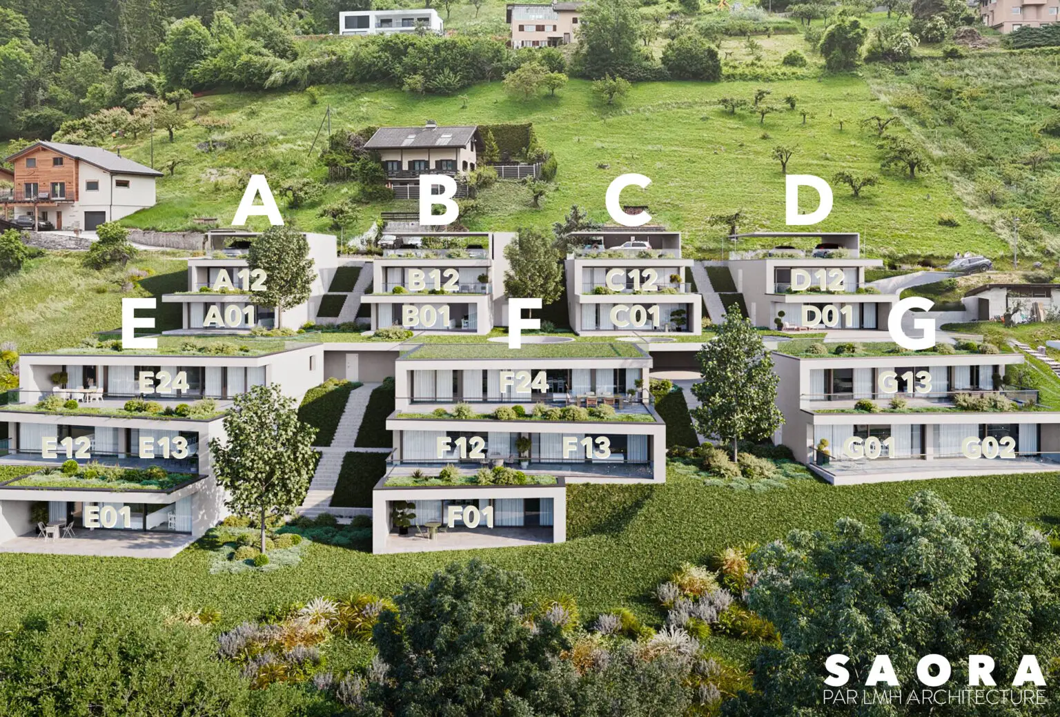SAORA - Salins - Appartements à vendre