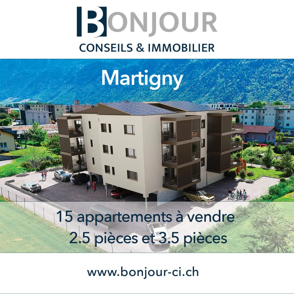 Immeuble "La Praille" à Martigny - 15 appartement à vendre