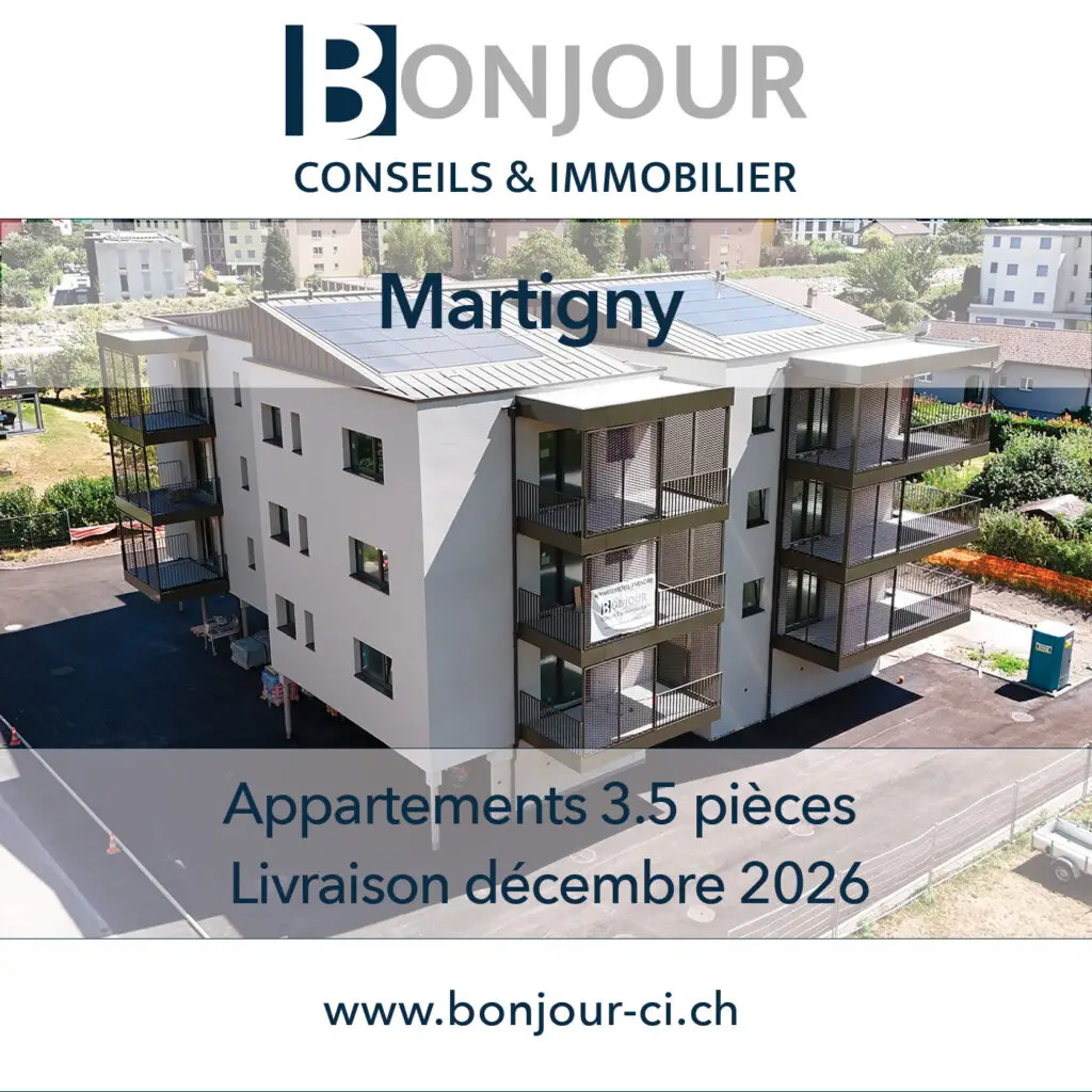 Immeuble La Praille à Martigny - Appartements à vendre